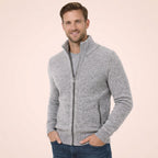 Antonino – Merino Wool Full Zip Sweater | Soft Knit for Layering