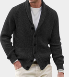 Roman – Shawl Collar Cardigan | Warm Chunky Knit Layer