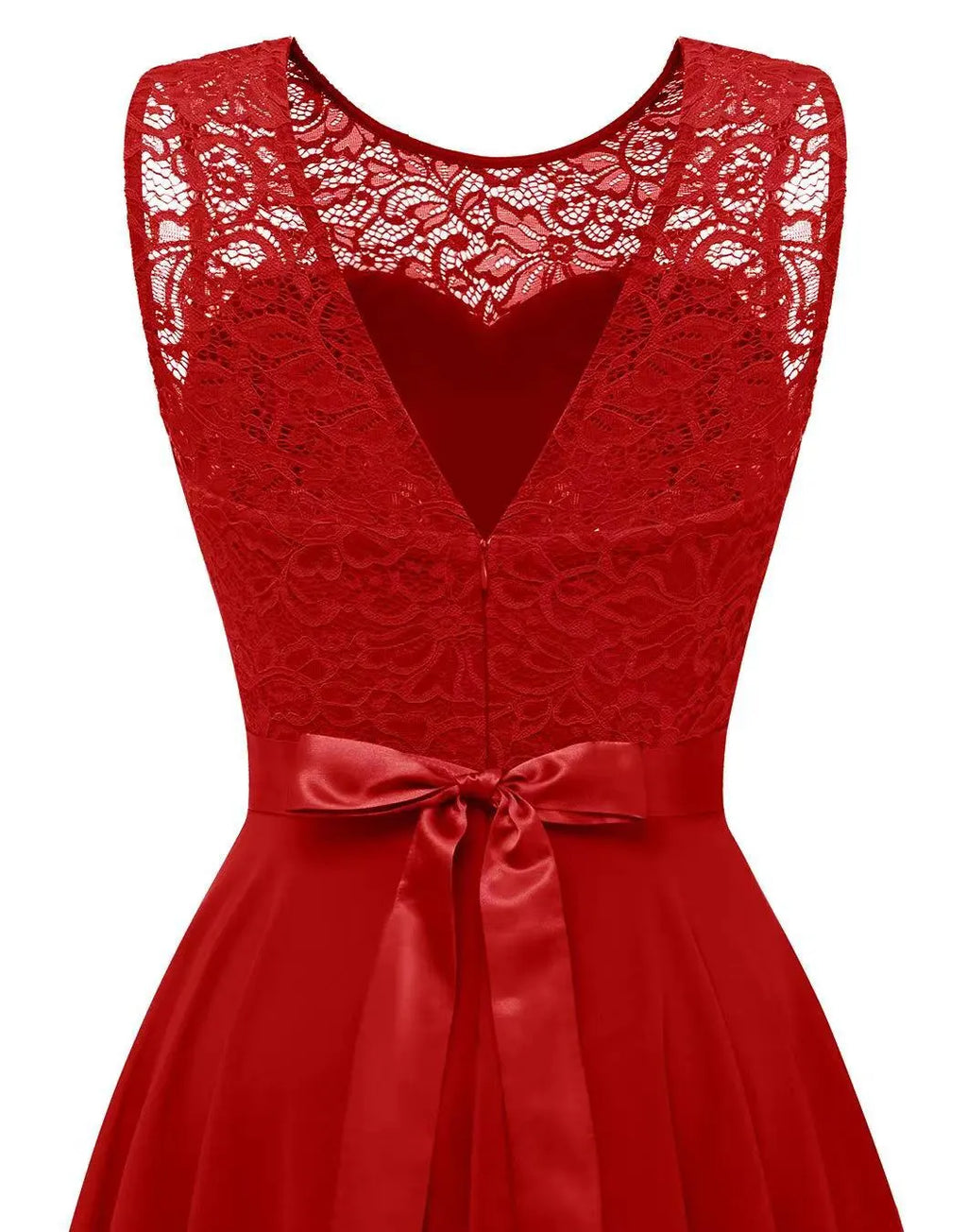 Women's High Low Evening Dress | Sleeveless Party & Wedding Guest