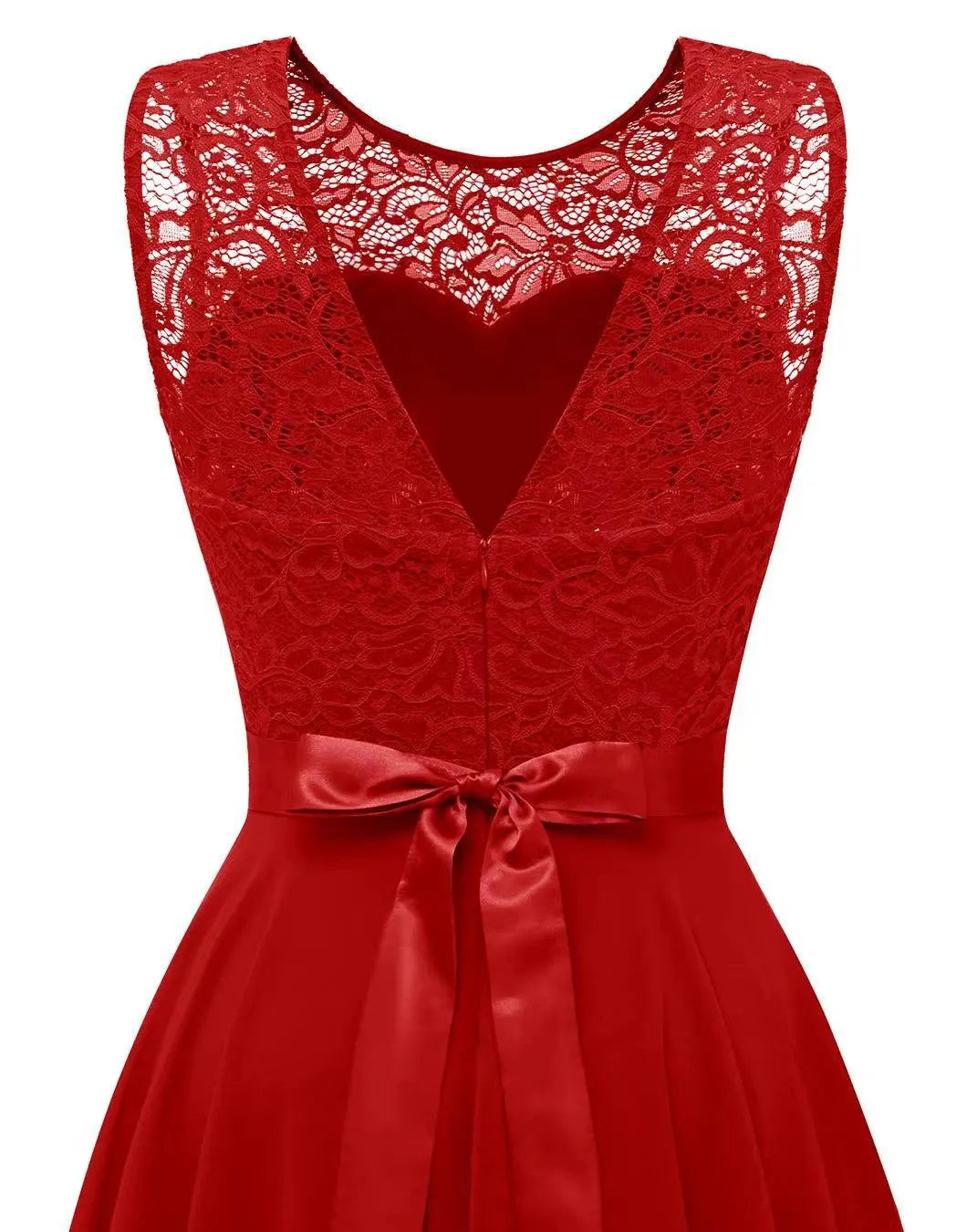 Women's High Low Evening Dress | Sleeveless Party & Wedding Guest