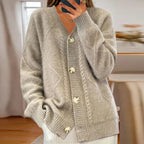 Marie – Lightweight Cotton Cardigan | Breathable Knit Layer