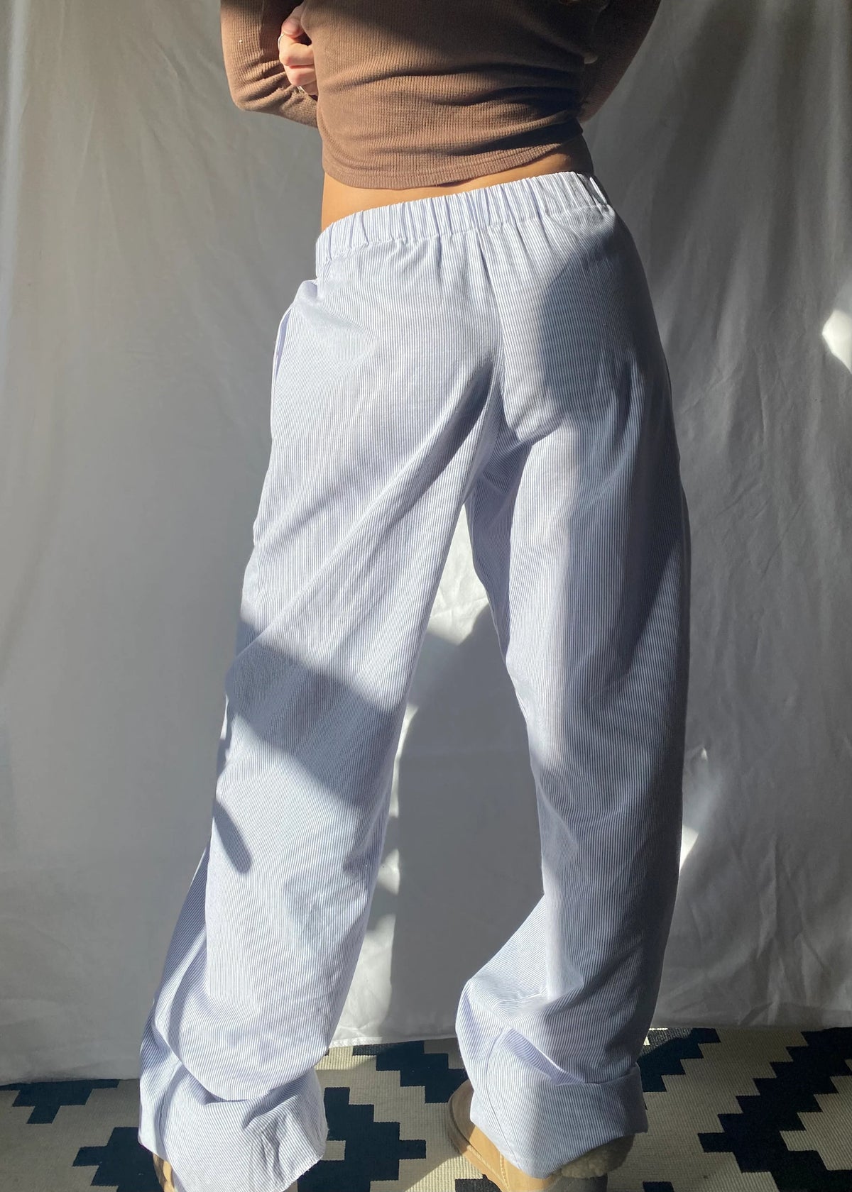 Emma – Relaxed Fit Lounge Pants | Adjustable Waist with Pockets