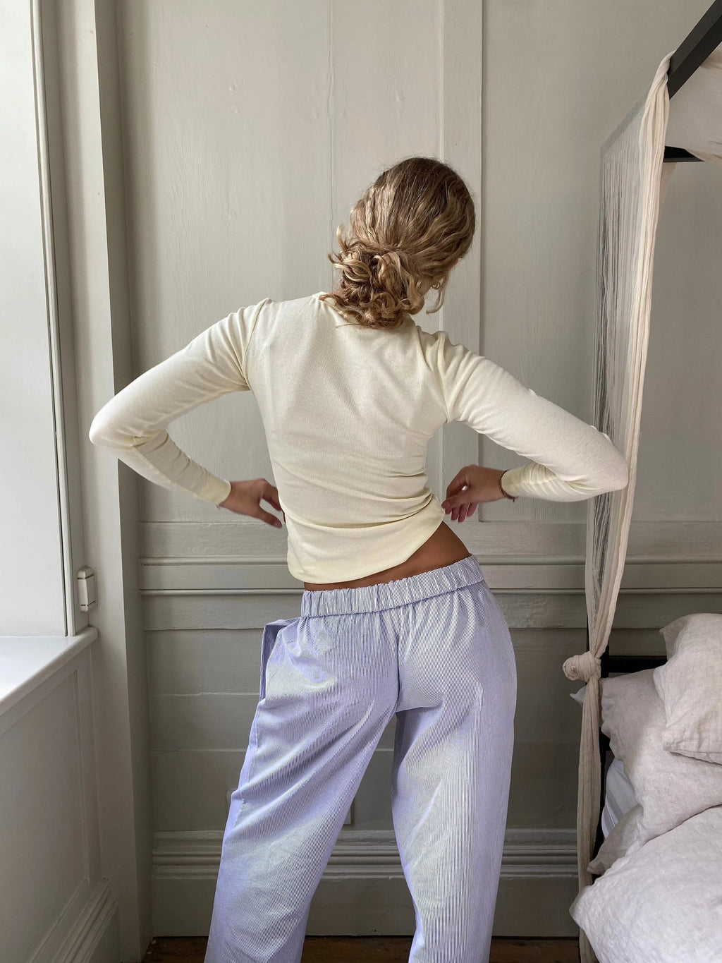 Emma – Relaxed Fit Lounge Pants | Adjustable Waist with Pockets