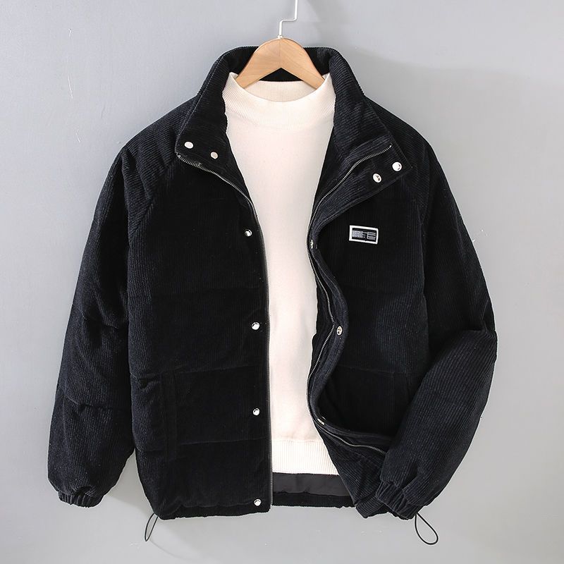 Ryan – Corduroy Full-Zip Jacket | Winter Layer with Deep Pockets