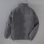 Ryan – Corduroy Full-Zip Jacket | Winter Layer with Deep Pockets