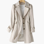 Rosalie – Belted Trench Coat | Defined Waist for Fall Layering