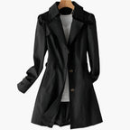 Rosalie – Belted Trench Coat | Defined Waist for Fall Layering