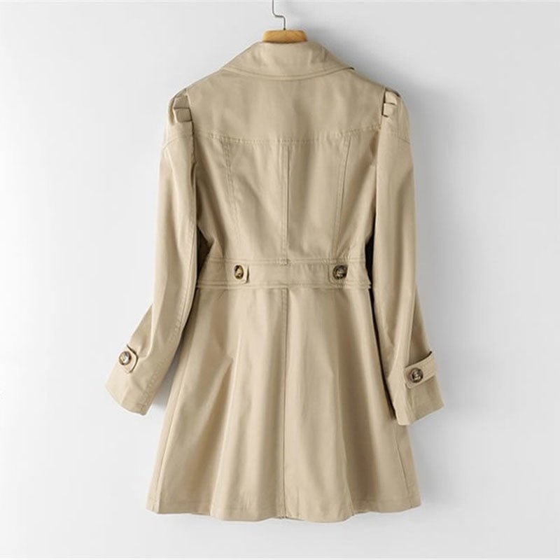 Rosalie – Belted Trench Coat | Defined Waist for Fall Layering