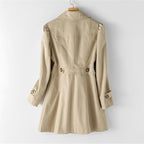 Rosalie – Belted Trench Coat | Defined Waist for Fall Layering