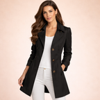 Rosalie – Belted Trench Coat | Defined Waist for Fall Layering