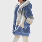 Sofia – Faux Fur Hooded Puffer Jacket | Zip Up Winter Layer