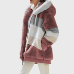 Sofia – Faux Fur Hooded Puffer Jacket | Zip Up Winter Layer