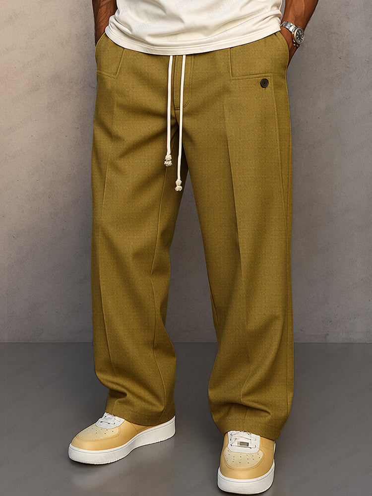 Sutton – Elastic Waist Comfort Pants | Stretch Straight Leg