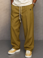 Sutton – Elastic Waist Comfort Pants | Stretch Straight Leg