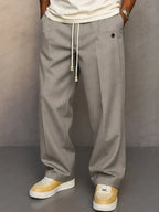 Jason – Adjustable Drawstring Pants | Straight-Leg Everyday Fit