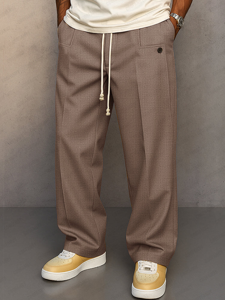 Sutton – Elastic Waist Comfort Pants | Stretch Straight Leg