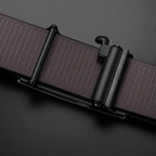 Men’s Leather Belt - Automatic Buckle Adjustable | Cowhide Belt for Business Casual Jeans and Everyday Wear No Holes Design Neriona