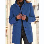 Margaux – Women's Wool Blend Winter Coat | Tailored Fit for Layering