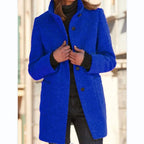 Margaux – Women's Wool Blend Winter Coat | Tailored Fit for Layering