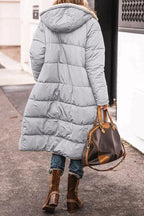 Maya – Long Cozy Coat | Double-Sided Teddy-Lined Layer