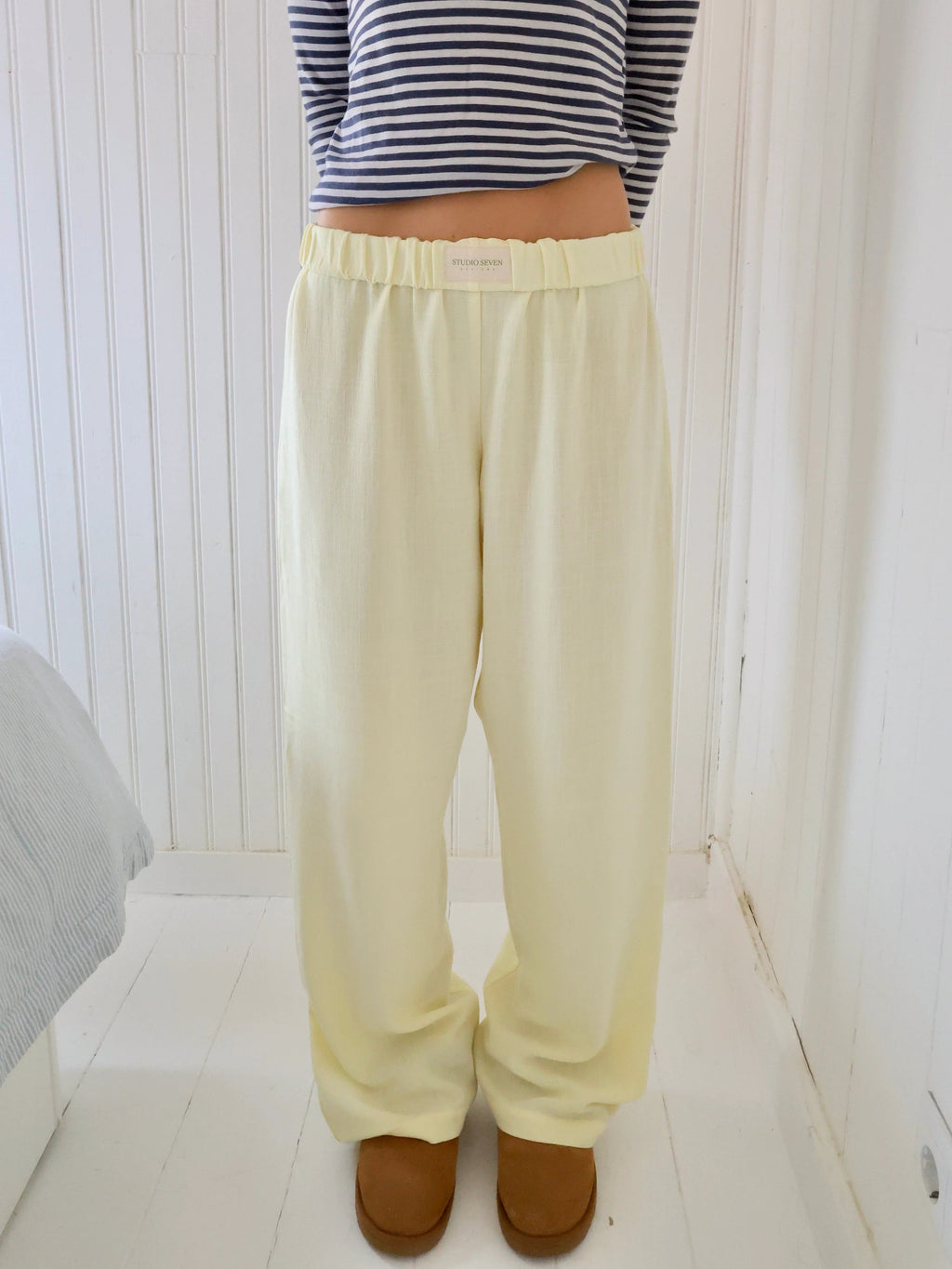 Emma – Relaxed Fit Lounge Pants | Adjustable Waist with Pockets