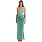 Cassandra – Strapless Satin Corset Gown