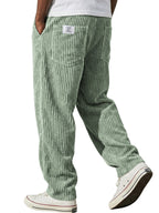 Marcus retro corduroy straight-leg pants by Cole & May - color option