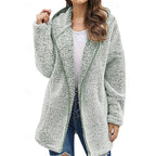 Faye – Cozy Hooded Jacket | Zip-Front Relaxed Layer