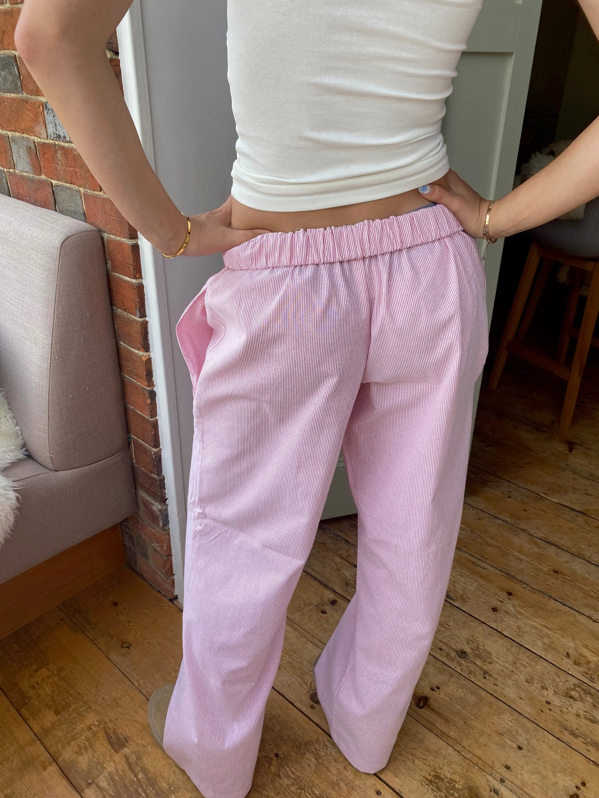 Emma – Relaxed Fit Lounge Pants | Adjustable Waist with Pockets