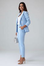 Women's Double-Breasted Suit Set | Blazer & Pants Two-Piece