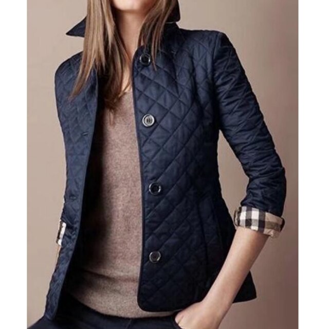 Marlo – Quilted Button Up Jacket | Lightweight Warmth Without Bulk