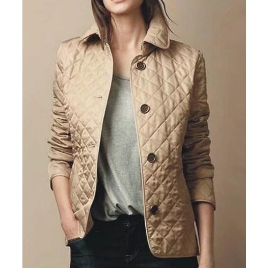 Marlo – Quilted Button Up Jacket | Lightweight Warmth Without Bulk