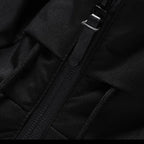 Men's Padded Puffer Jacket | Drawstring Hood, Wind-Resistant